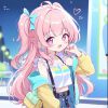 少女浅笑